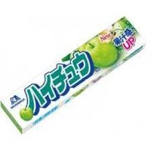 Morina1.59ga Japanese Hi-Chew Soft Candy (Green Apple Flavor) 12pcs