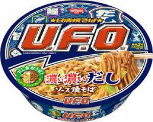 NISSIN UFO Dark Dashi Sauce Flavor Fried Noodle